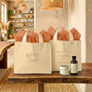 Bolso De Tela Diminuto Kit Restaurador Artisan Terracotta Nature's Nails