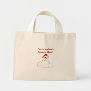 Bolso De Tela Diminuto La acurrucada de la abuela con camisetas y regalos