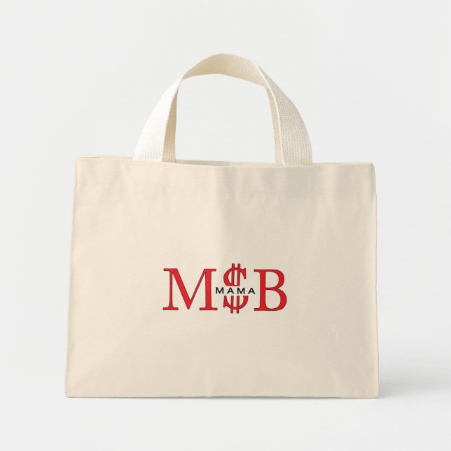 Bolso De Tela Diminuto La banda del millón de dólares mamá (Frente)