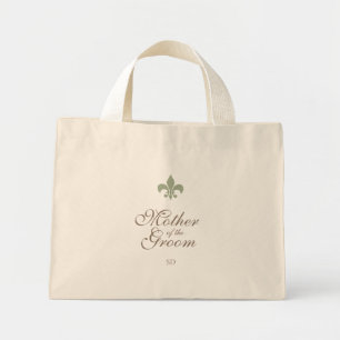 Bolso De Tela Diminuto La flor verde de la madre de la madre del novio, i