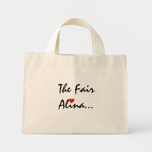Bolso De Tela Diminuto La justa Alina