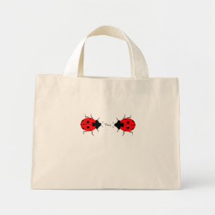 Bolso De Tela Diminuto Ladybug Adorable Pequeño, Presupuestario, Comercia