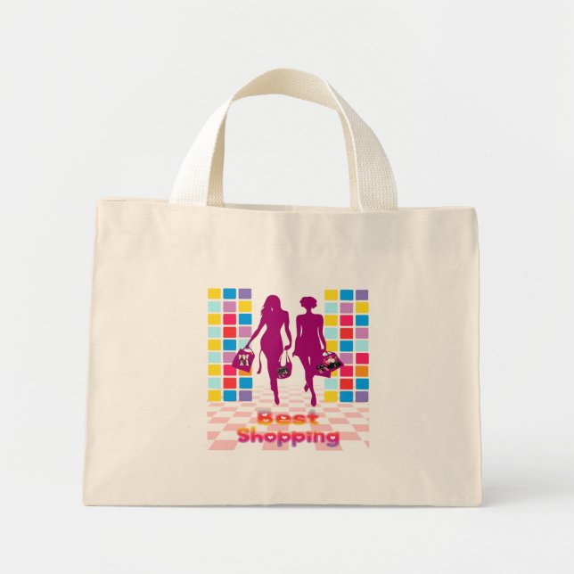 Bolso De Tela Diminuto Las mejores compras de Tote Bags (Frente)