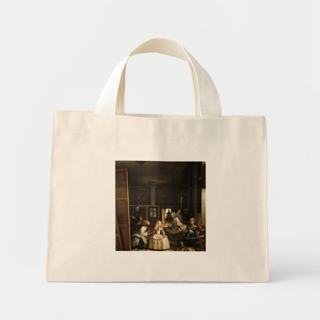 Bolso De Tela Diminuto Las meninas (Frente)
