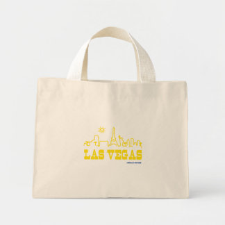 Bolso De Tela Diminuto LASVEGAS mini tote