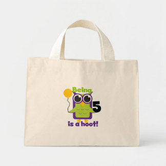 Bolso De Tela Diminuto Lechuza Hoot Camisetas y Regalos de cumpleaños