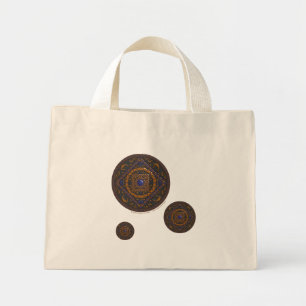 Bolso De Tela Diminuto Libra Mandala Tote Bag