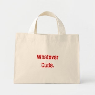 Bolso De Tela Diminuto Lo Que Sea.