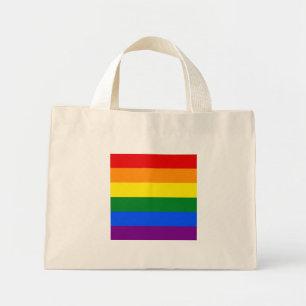 Bolso De Tela Diminuto Los colores del arcoíris