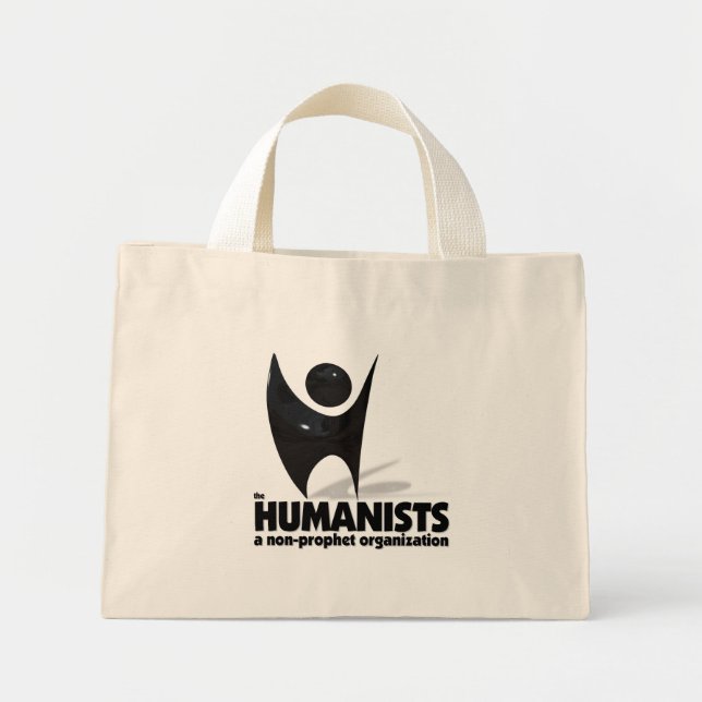 Bolso De Tela Diminuto Los humanistas (Frente)