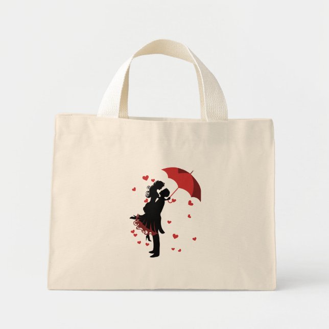 Bolso De Tela Diminuto Love Nr. 10 (Frente)