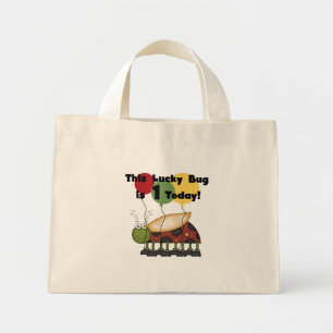 Bolso De Tela Diminuto Lucky Bug es camisetas de cumpleaños y regalos