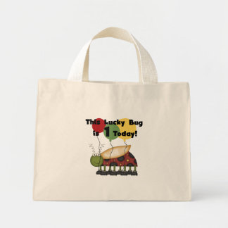 Bolso De Tela Diminuto Lucky Bug es camisetas de cumpleaños y regalos
