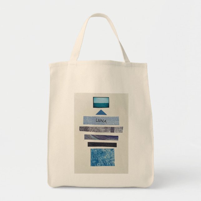 Bolso De Tela Diminuto Luna (Frente)