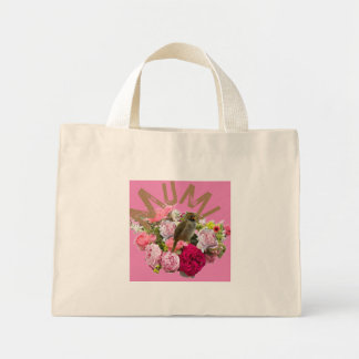 Bolso De Tela Diminuto ¡mamá! Flores