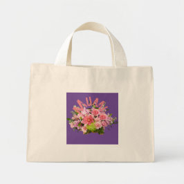 Bolso De Tela Diminuto ¡mamá! Flores