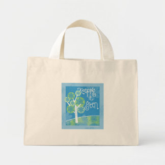 Bolso De Tela Diminuto Mantenerla verde