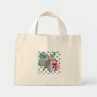Bolso De Tela Diminuto Mariposa 4 camisetas de cumpleaños y regalos