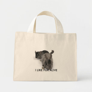 BOLSO DE TELA DIMINUTO ME GUSTA FUR VIVO