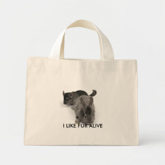 BOLSO DE TELA DIMINUTO ME GUSTA FUR VIVO