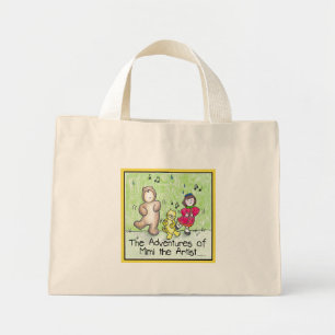 Bolso De Tela Diminuto Mimi el baile de artistas
