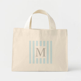 Bolso De Tela Diminuto Minimal Nautic Style Grocery Tote Bag
