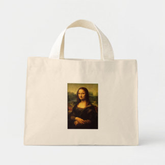 Bolso De Tela Diminuto Mona Lisa