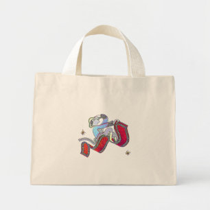 Bolso De Tela Diminuto Moqueta mágica