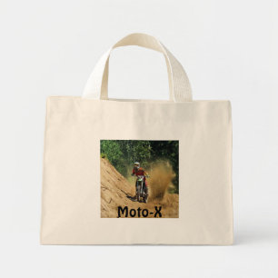 Bolso De Tela Diminuto Motocross Dirt Bike Champion Race