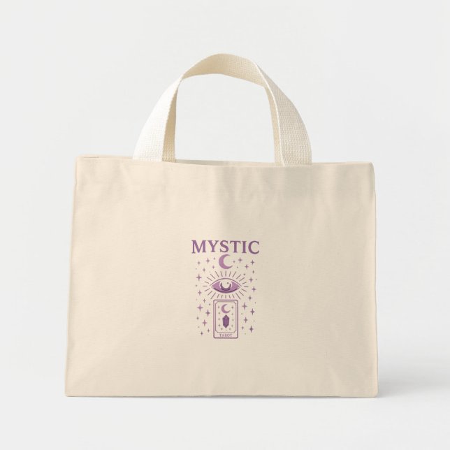 Bolso De Tela Diminuto Mystical stories (Frente)