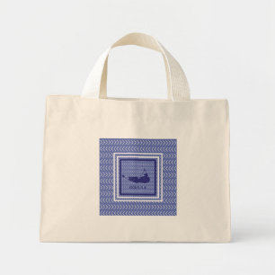 Bolso De Tela Diminuto Nantucket De Esta Manera El Código Zip Se Toca A L