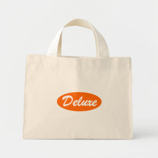 Bolso De Tela Diminuto Naranja Deluxe