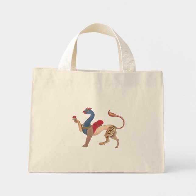 Bolso De Tela Diminuto Navagunjara, una forma universal de Krishna (Frente)