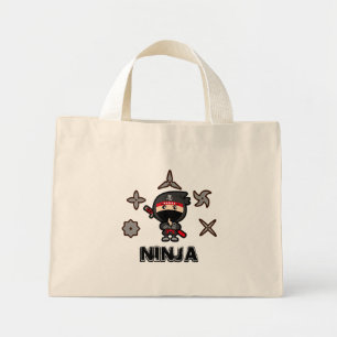 Bolso De Tela Diminuto Ninja Boy