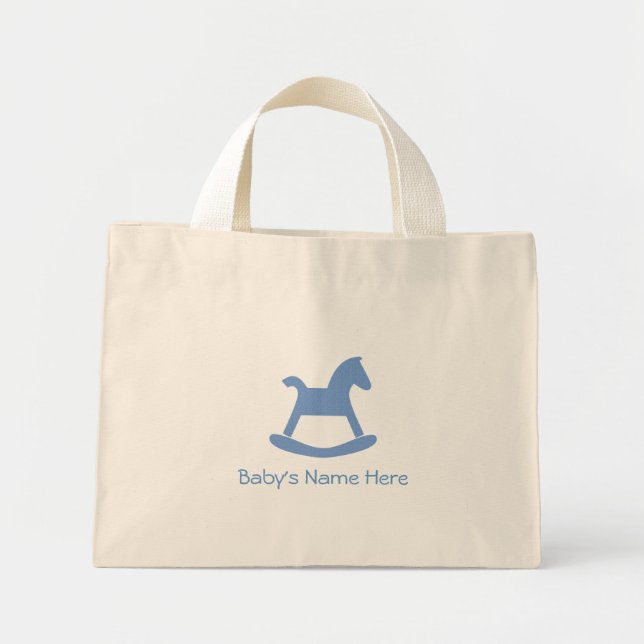 Bolso De Tela Diminuto Niño bebé (Frente)