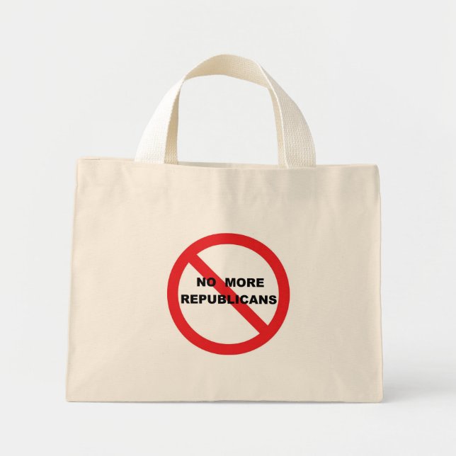 BOLSO DE TELA DIMINUTO NO KINGS (Frente)