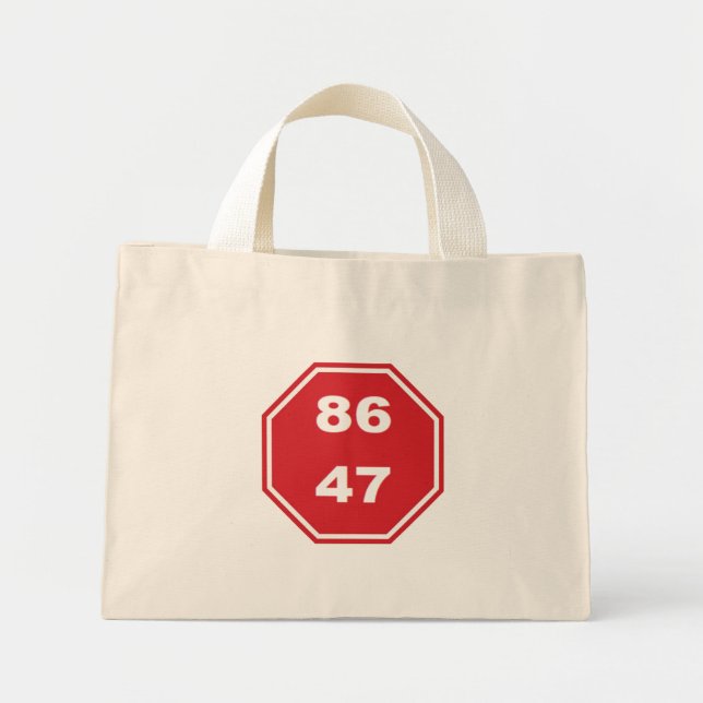 BOLSO DE TELA DIMINUTO NO REYES  (Frente)