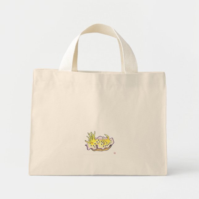 Bolso De Tela Diminuto Nudibranch (Frente)