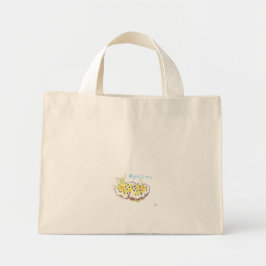 Bolso De Tela Diminuto Nudibranch