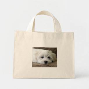 Bolso De Tela Diminuto Ojos de perro porcino