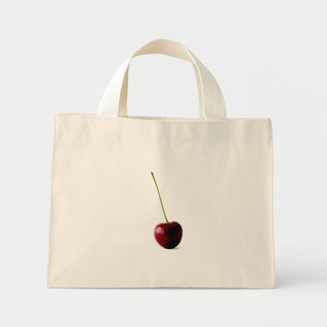 Bolso De Tela Diminuto One Sweet Cherry ttcna (Frente)