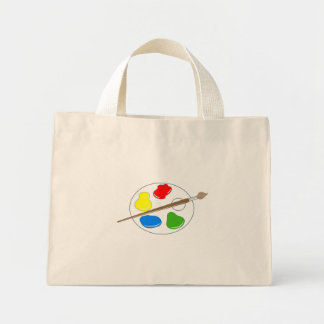 Bolso De Tela Diminuto Paleta de artistas
