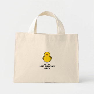 Bolso De Tela Diminuto Palo de baile de línea