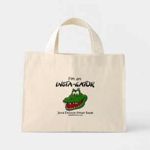 Bolso De Tela Diminuto Pequeño Tote con el logotipo de Street Team