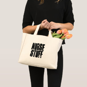 Bolso De Tela Diminuto Pequeño Tote con problemas de Enfermería