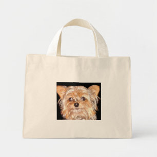 Bolso De Tela Diminuto Perro 4, Tote pequeño