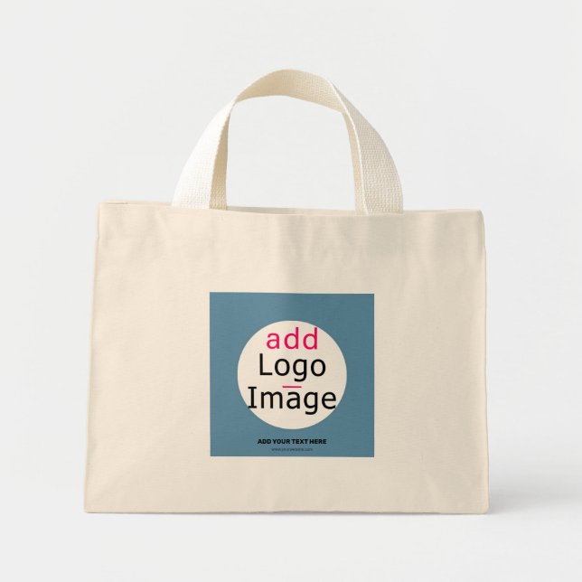 Bolso De Tela Diminuto Personalizable profesional Moda de negocios Dusty  (Frente)