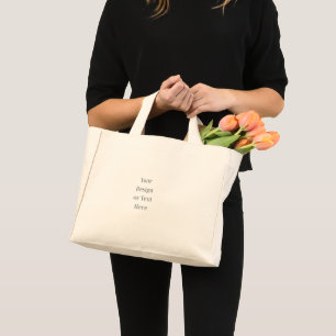 Bolso De Tela Diminuto Personalizable Su diseño o texto aquí Personalizad