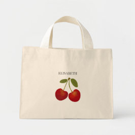 Bolso De Tela Diminuto Personalizado de nombres personalizado de frutos d