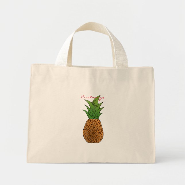 Bolso De Tela Diminuto Pineapple Thunder_Cove (Frente)